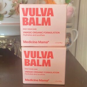 Medicine Mama Vulva Balm Duo - 2 oz Pink Packaging - New In Box